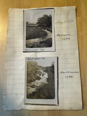 Photo - 3 Photographs & News Clipping - Weston-super-Mare Dartmoor Plymouth UK