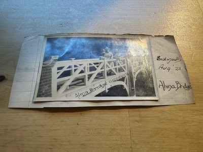 Photo - 2 Photographs - Alma Bridge Sidmouth Devon & Calstock Cornwall 20s/30s