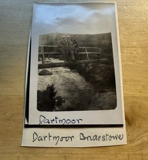 Photo - 1 Photograph Bridge Crossing Stream at Dartmoor Bridestowe Devon 20s/30s