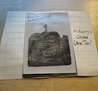 Photo - 2 Photographs Widgery Cross Brat Tor & Leawood Bridestowe Devon 20s/30s