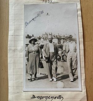 Photo - 2 Photographs - Scarborough & Bournemouth Yorkshire Dorset 1930s England