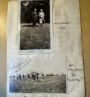 Photo - 4 Photographs Beaulieu New Forest Hengistbury Bournemouth Alan Cobham UK