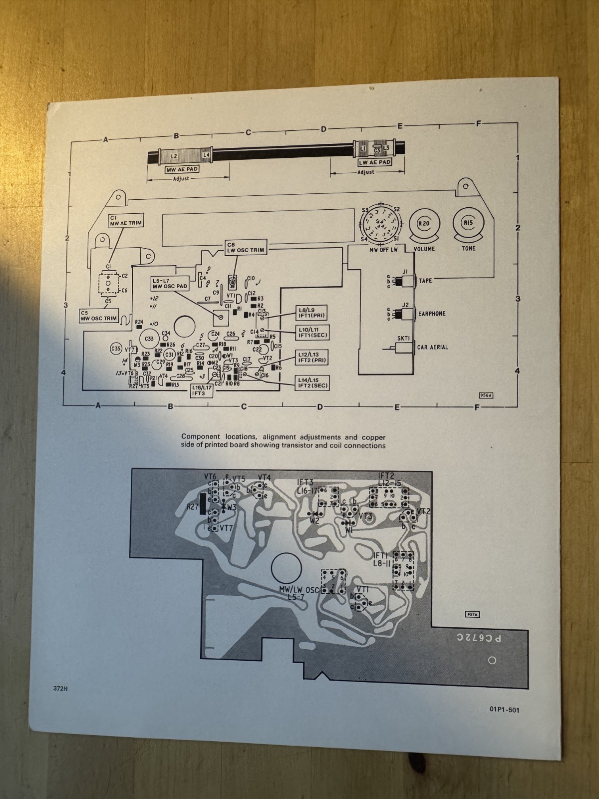 Ephemera - BRC Service Manual Ferguson 3177 Marconiphone 4177 Radio Booklet 1972 - Image 3
