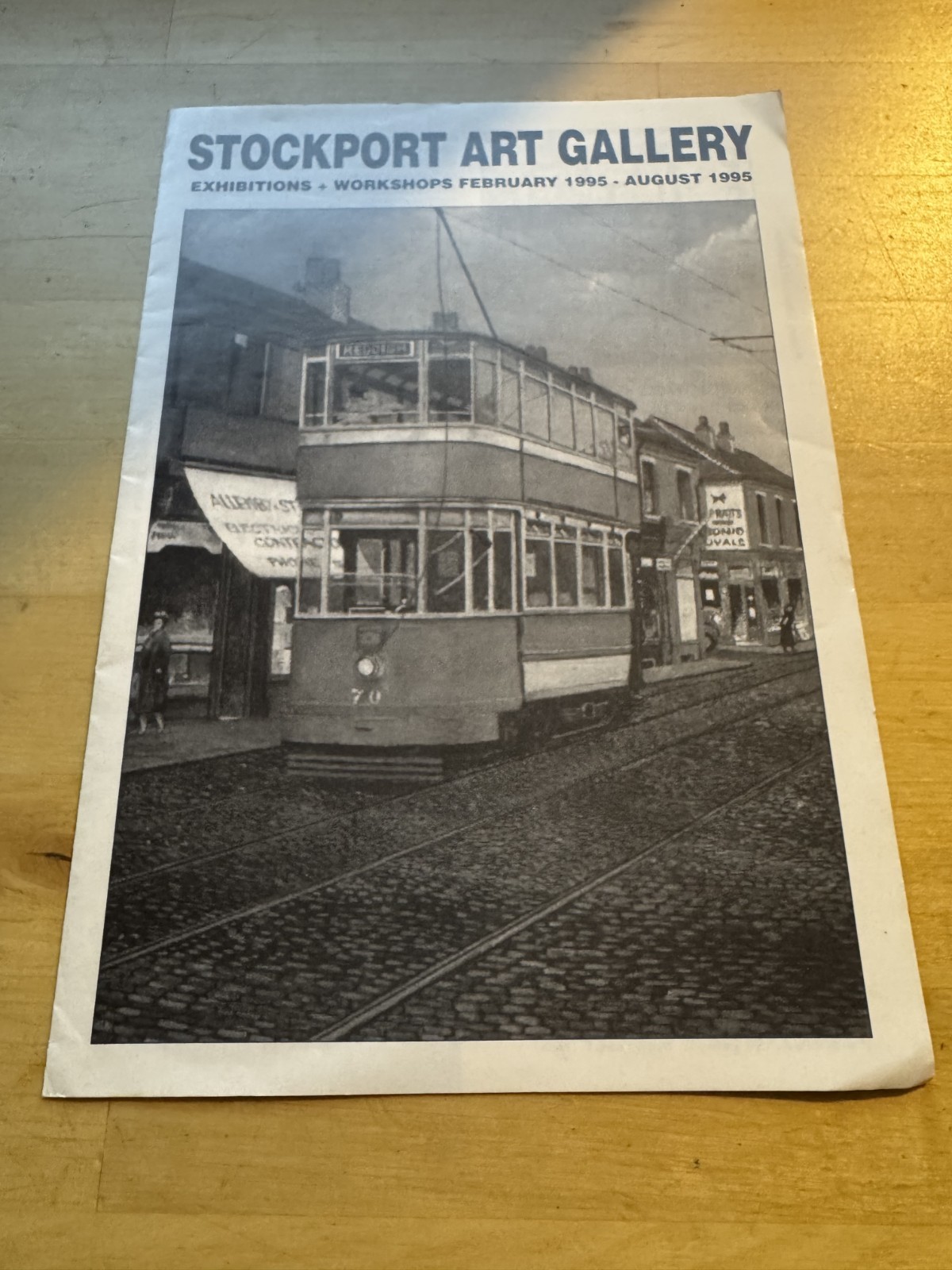 Ephemera - Stockport Art Gallery Exhibitions & Workshops 1995 Booklet England UK