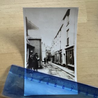 Photo - Street in Looe - c1950s - Cornwall England Britain UK GB Social History