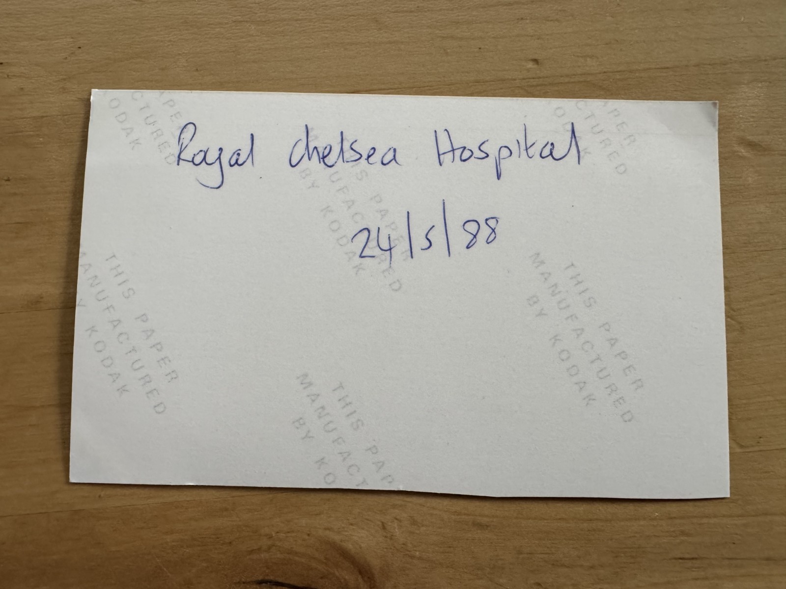 Photo - Royal Chelsea Hospital London - 1988 - England Britain UK GB History - Image 2
