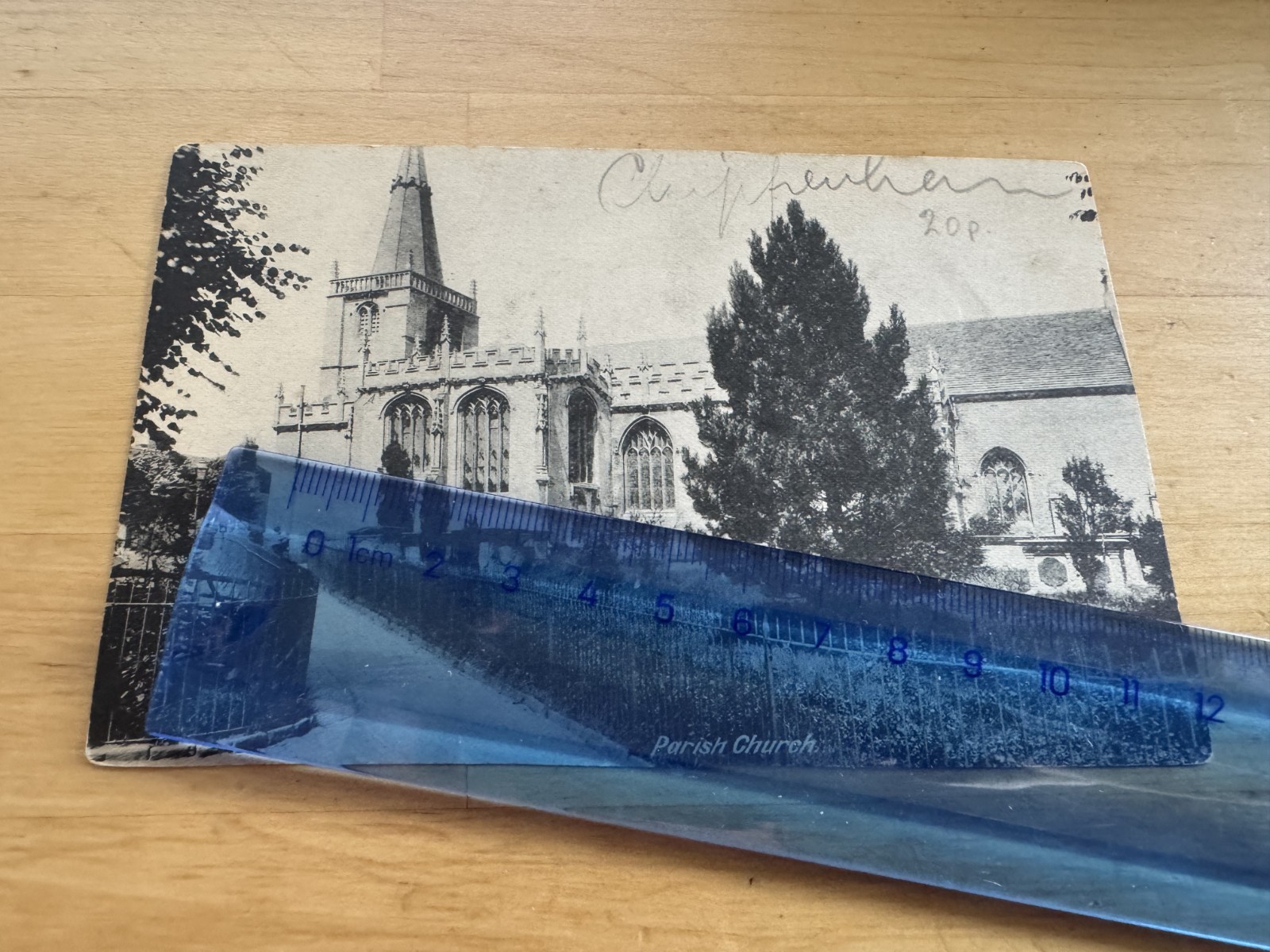 Photo - 2 Photos Hardenhuish Church & Chippenham Unknown Date Wiltshire England - Image 2