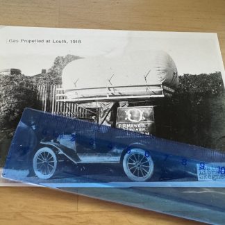 Photo - Gas Propelled At Louth 1918 - Reproduction of Postcard - Lincolnshire UK