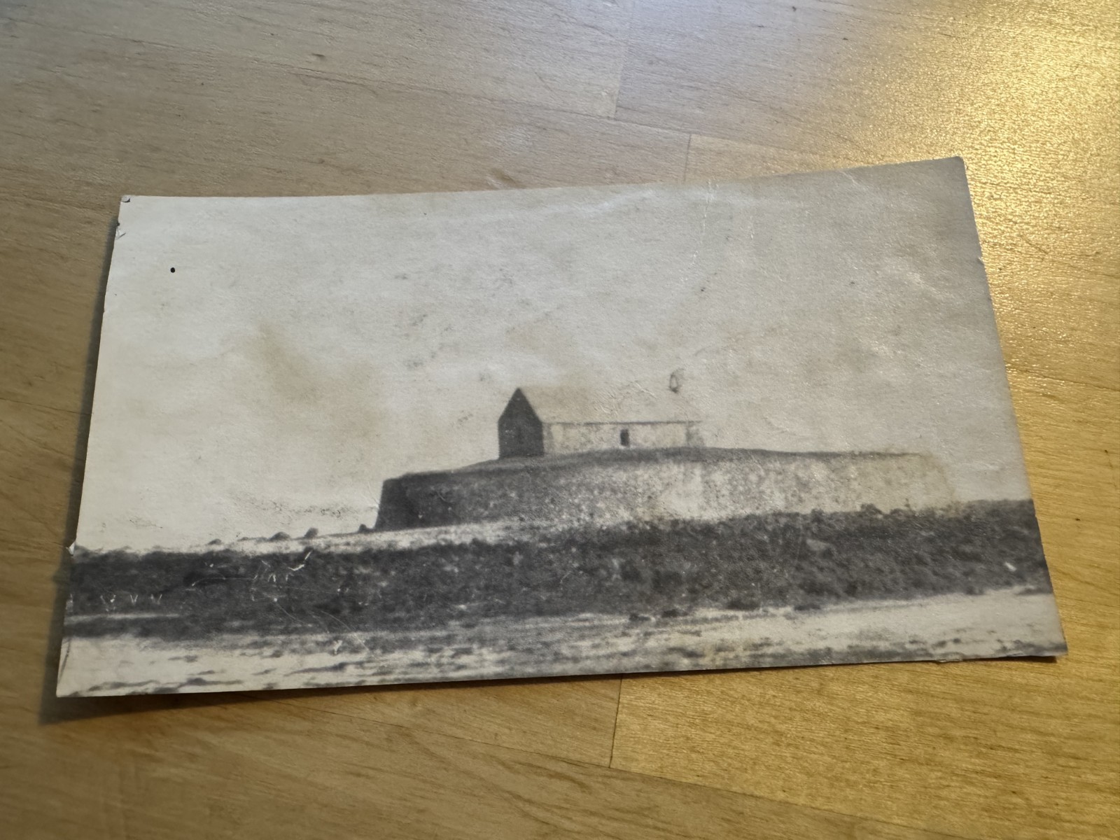 Photo - St Cwyfan's Church Cribinau Aberffraw - c1940s - Anglesey Wales UK GB