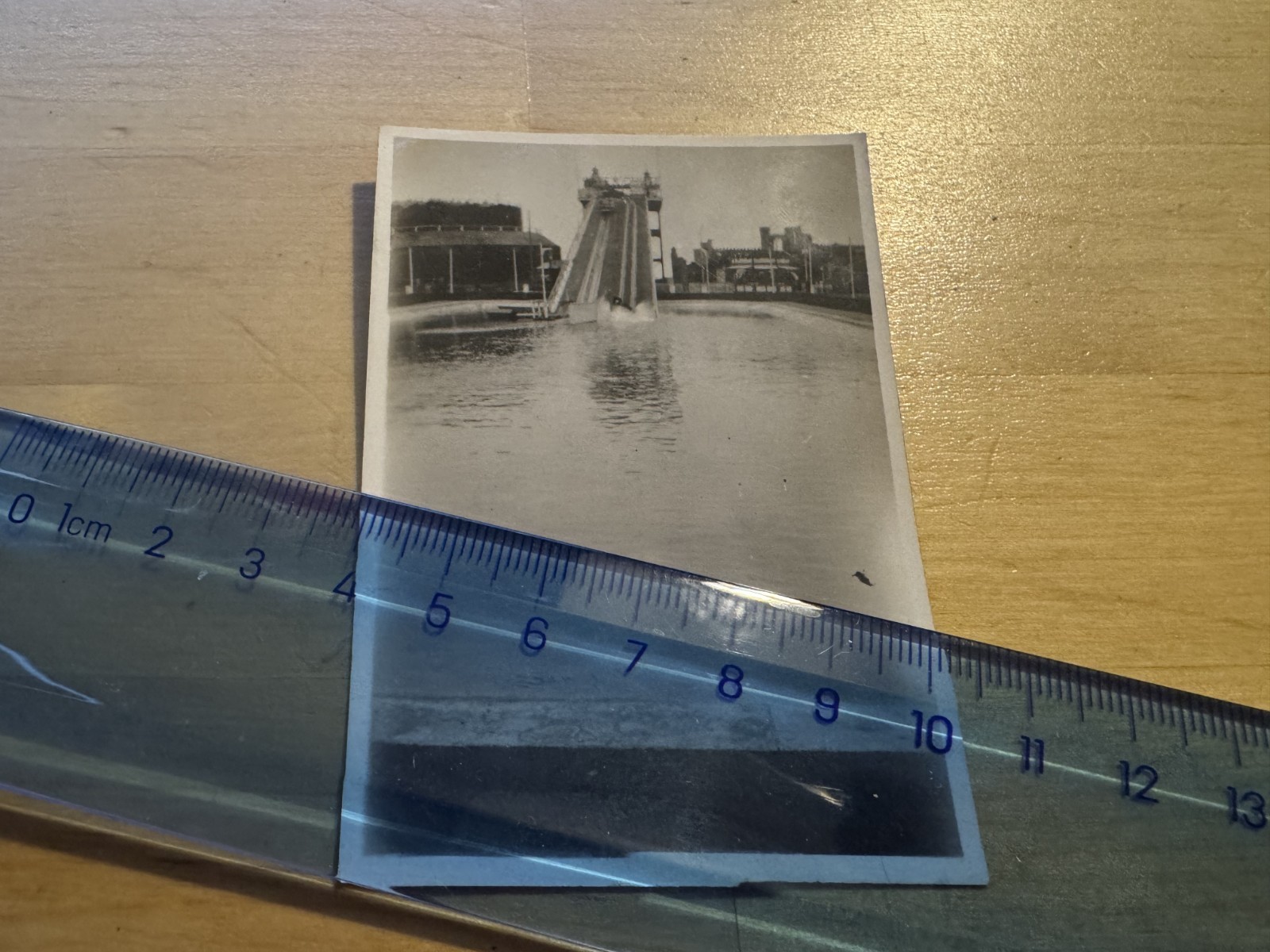 Photo - Water Chute Slide Southport - c1930s - Merseyside Lancashire England UK