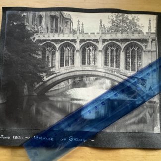 Photo - 2 Photos - St John's College University of Cambridge c1921 England UK GB