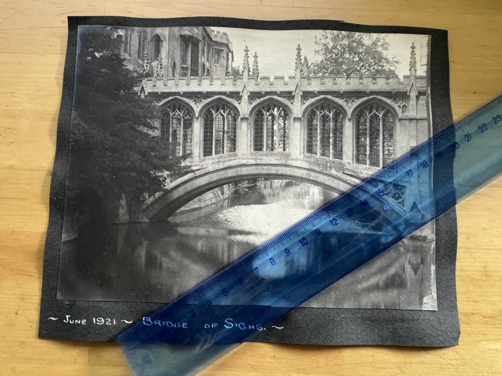 Photo - 2 Photos - St John's College University of Cambridge c1921 England UK GB