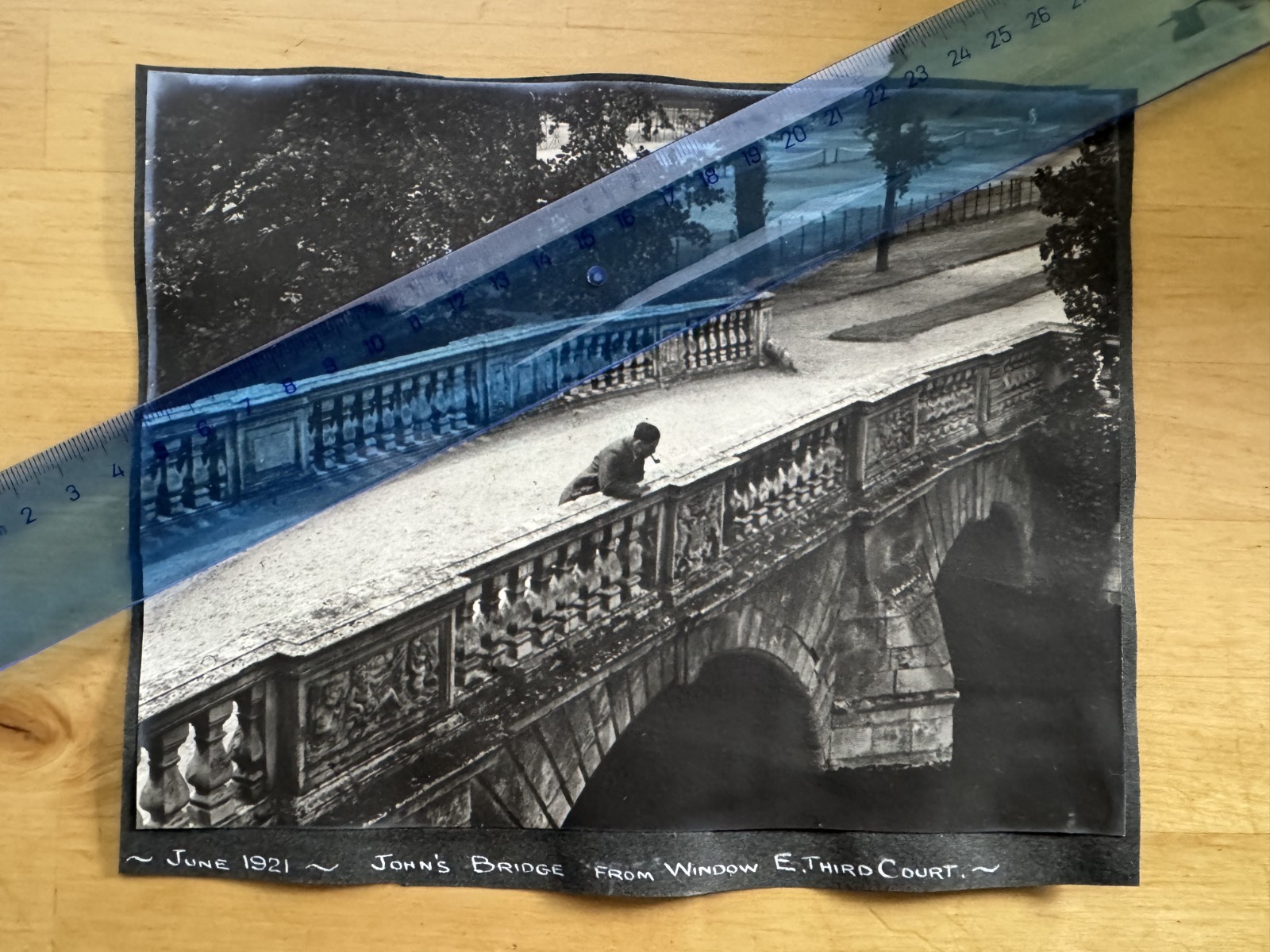 Photo - 2 Photos - St John's College University of Cambridge c1921 England UK GB - Image 2