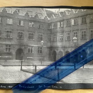 Photo - 2 Photos - St John's College University of Cambridge c1921 England UK GB