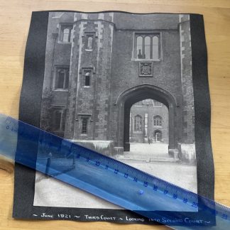 Photo - 2 Photos - St John's College University of Cambridge c1921 England UK GB
