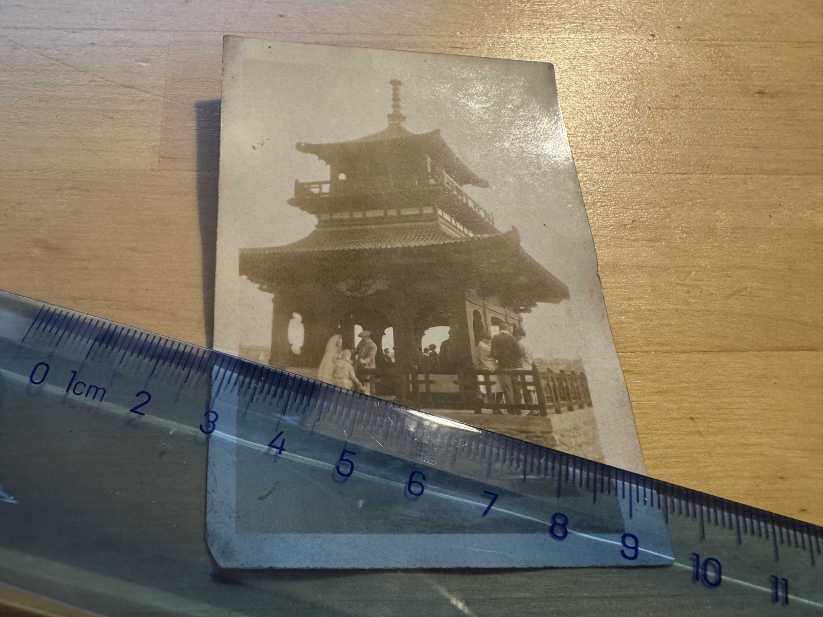 Photo - Pagoda Peasholm Park Scarborough - c1930s - Yorkshire England UK GB Old