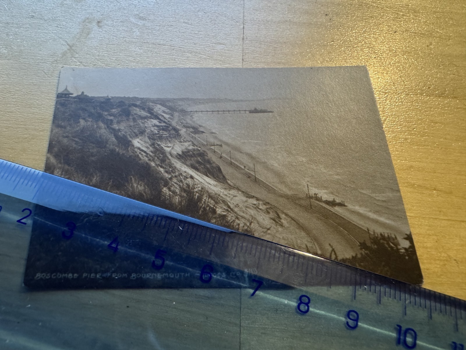 Photo - Boscombe Pier From Bournemouth - c1940s - Dorset England Britain UK GB