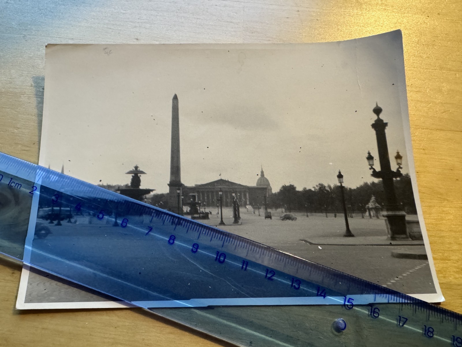 Photo - Place de la Concorde Paris - c1940s - Ile-de-France France Architecture