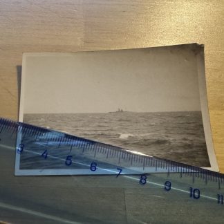 Photo - HMS Warspite From Great Yarmouth - c1930s - Norfolk UK Ship Royal Navy