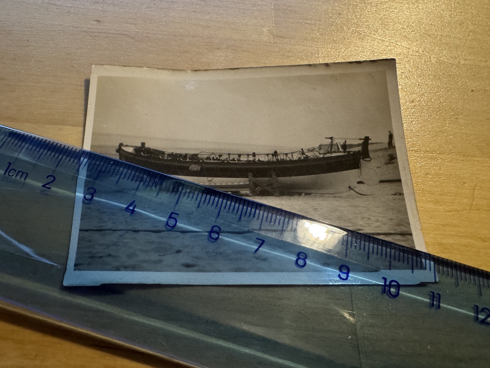 Photo - Lifeboat At Caister-on-Sea - c1930s - Norfolk England Britain UK GB Boat