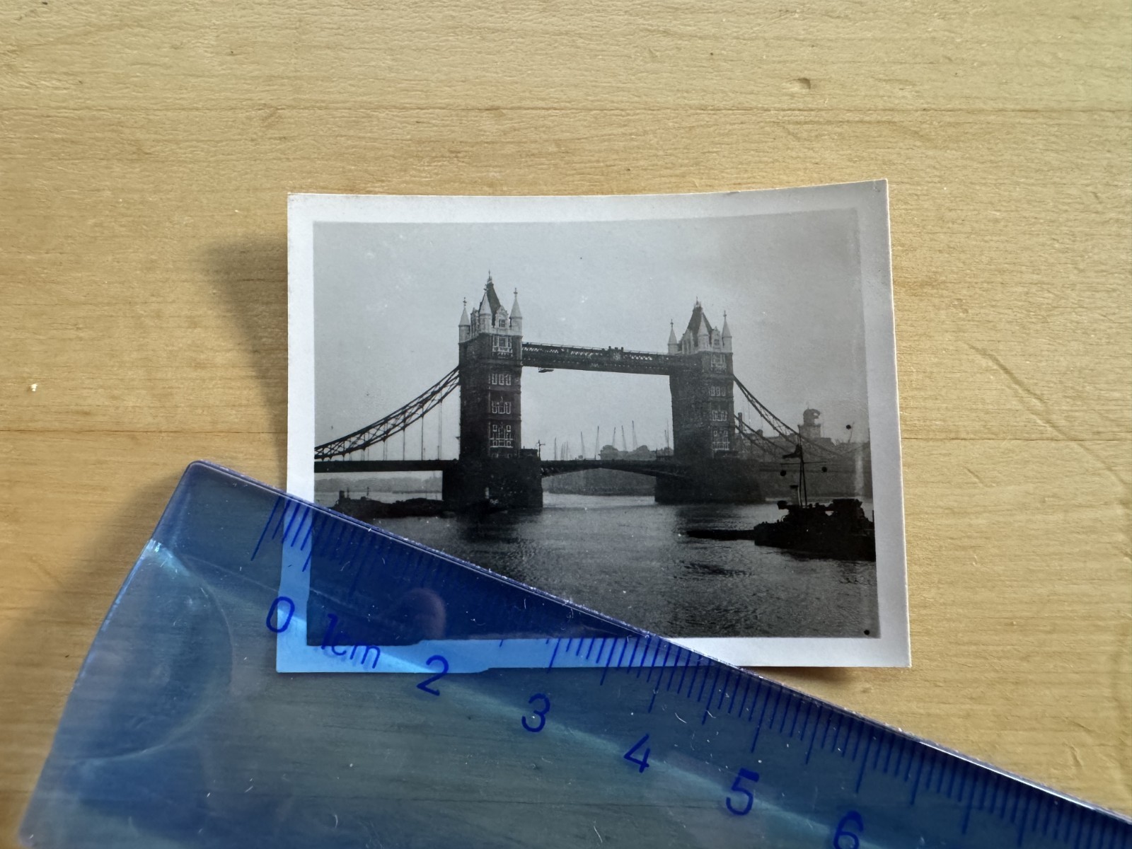 Photo - Tower Bridge London - c1950s - Tower Hamlets Southwark England UK GB