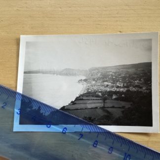 Photo - Sidmouth Salcombe Hill - 1954 - Devon England Britain UK GB Coast View