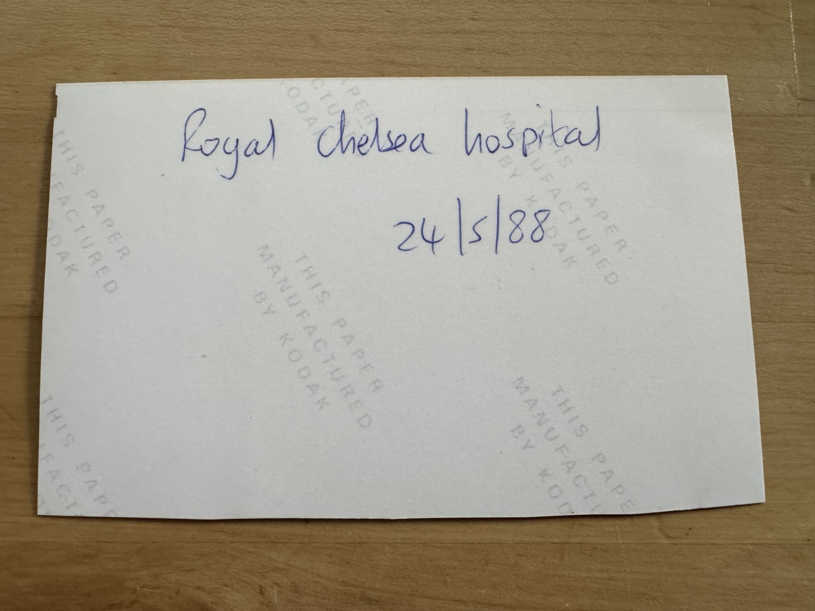 Photo - Royal Chelsea Hospital London - 1988 - England Britain UK GB History - Image 2
