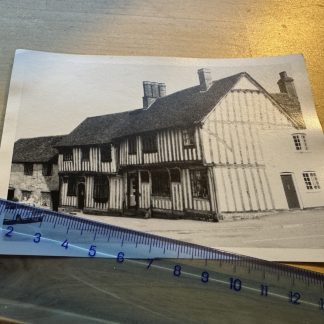 Photo - Lavenham Guildhall in Babergh - c1960s - Suffolk England Britain UK GB