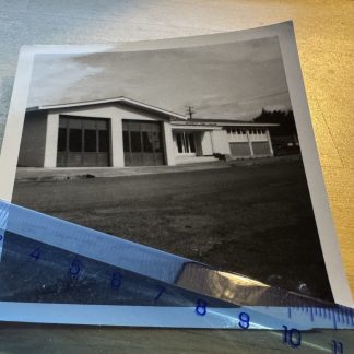 Photo - New Woodville Fire Station Tararua District - c1960s - New Zealand NZ