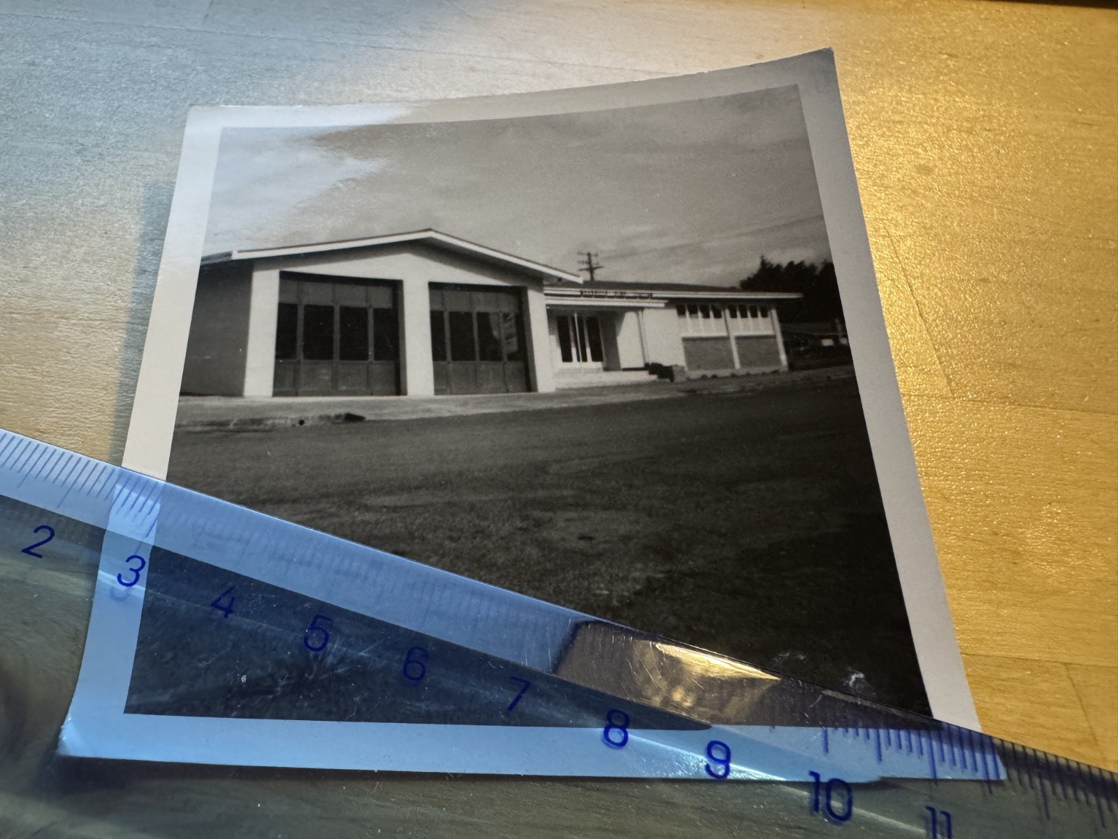Photo - New Woodville Fire Station Tararua District - c1960s - New Zealand NZ
