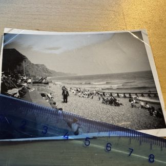 Photo - Lyme Regis - c1950s - Dorset England Britain UK GB Beach Seaside View