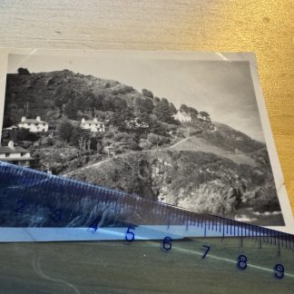 Photo - Polperro - 1953 - Cornwall England Britain UK GB Near Looe Village View