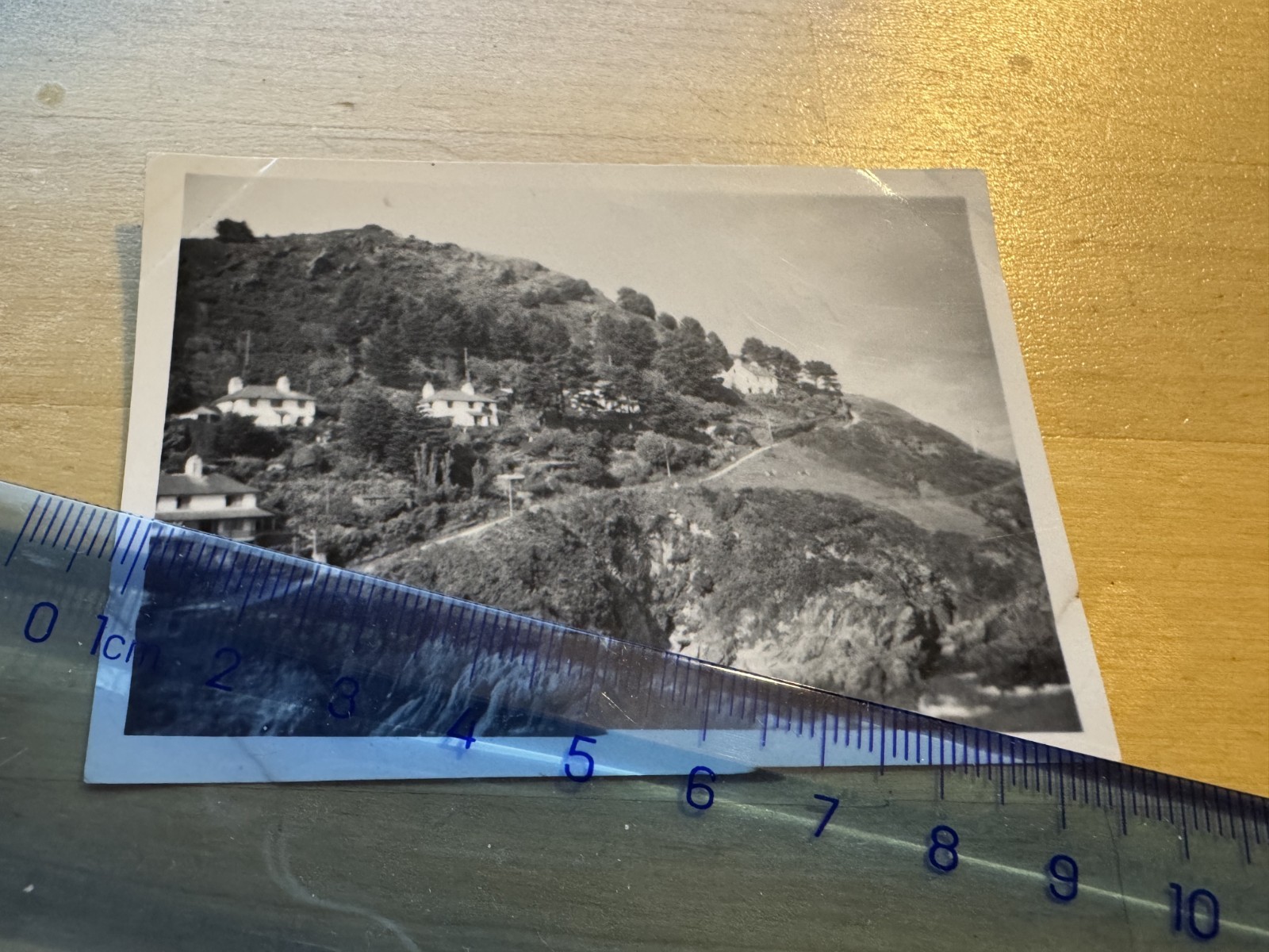 Photo - Polperro - 1953 - Cornwall England Britain UK GB Near Looe Village View