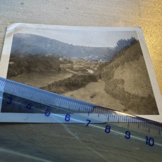 Photo - Polperro Near Looe - 1942 - Cornwall England Britain UK GB Village View