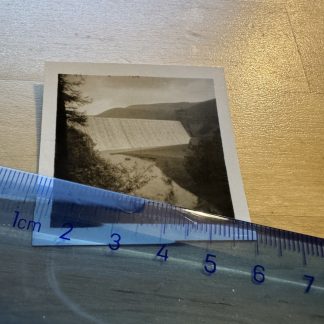 Photo - Derwent Dam in Hope Valley - 1956 - Derbyshire England Britain UK GB