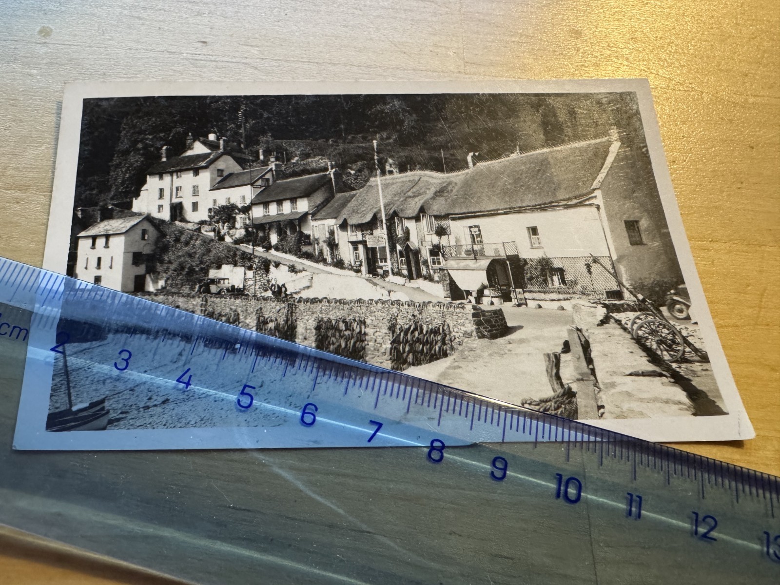 Photo - Lynmouth - c1950s - Devon England Britain UK GB Housing Streets Village