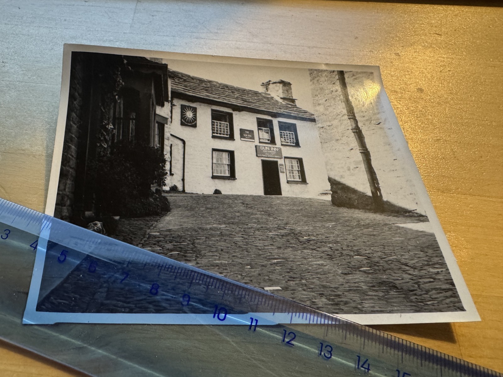 Photo - Sun Inn Pub in Dent Near Sedbergh - c1950s - Yorkshire England UK GB