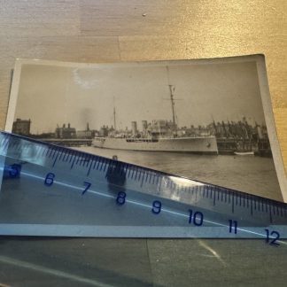 Photo - HMS Godetia Lowestoft - c1930s - Suffolk England Britain UK GB Ship Old