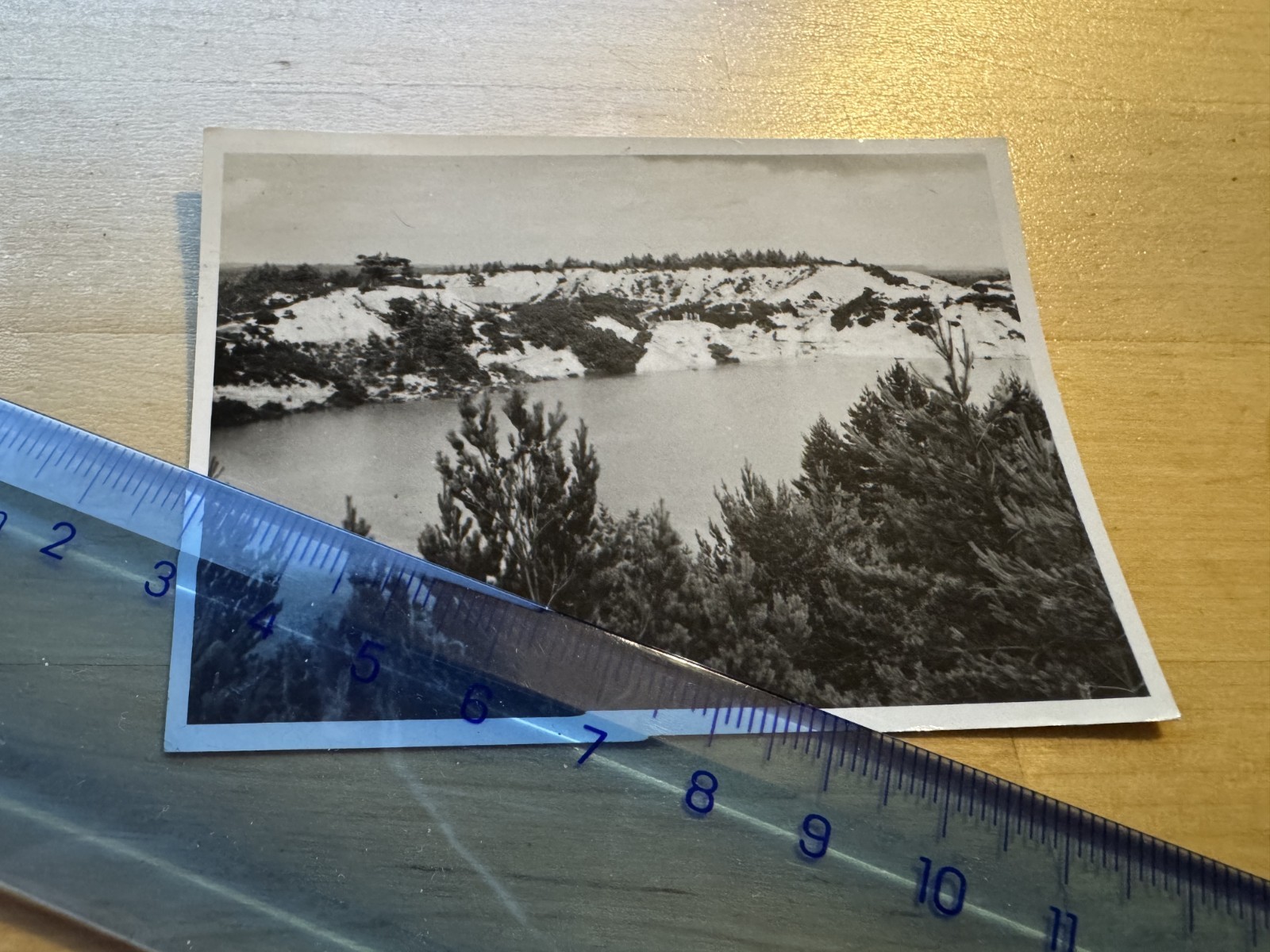 Photo - Blue Pool Near Furzebrook & Swanage - c1950s - Dorset England UK GB View