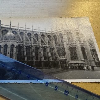 Photo - St George's Chapel Windsor Castle - c1950s - Berkshire England UK GB