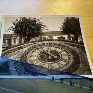 Photo - Weston-super-Mare Floral Clock - c1950s - Somerset England UK GB View