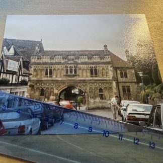 Photo - Great Malvern Priory Abbey Gate - 1990 - Worcestershire England Church