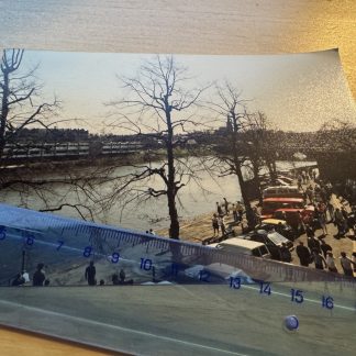 Photo - Chester - 1986 - Cheshire England Britain UK GB Boats Cars River View