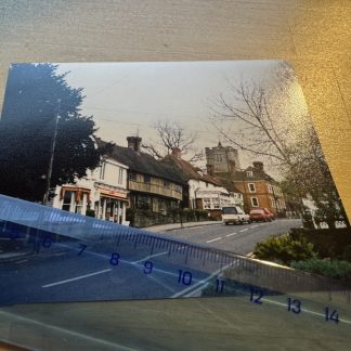 Photo - High Street Staplehurst - 1991 - Kent England Britain UK GB Shops Old