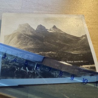 Photo - The Three Sisters Glen Coe Glencoe - c1940s - Scotland UK GB Mountains