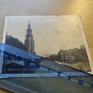 Photo - Montelbaanstoren Amsterdam - c1940s - North Holland The Netherlands NLD