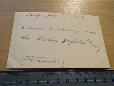 Photo - Entrance to Scenery from Station Ingleton - 1927 - Yorkshire England UK - Image 2