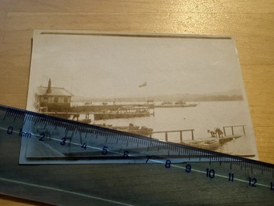 Photo - Ambleside Pier - 1926 - Cumbria England Britain UK Local History Vintage