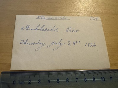 Photo - Ambleside Pier - 1926 - Cumbria England Britain UK Local History Vintage - Image 2