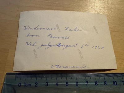 Photo - Windermere Lake from Bowness - 1928 - Cumbria England Britain UK History - Image 2